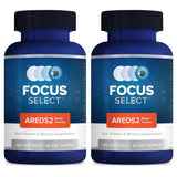 Focus Vision Select AREDS2, cápsulas en botella para apoyar la salud macular.
