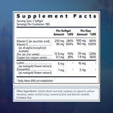Capsulas Focus Select AREDS2 para tomar por la mañana con la comida.