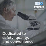 Uso diario con las comidas para apoyar la visión con Focus Select AREDS2.