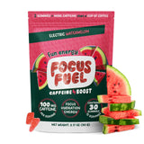 Gomitas FocusFuel sabor sandía en empaque frontal listas para llevar