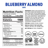 Textura crujiente de Fody Blueberry Almond con arándanos y almendras