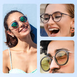 FOFALY silicona suave antiresbalante mantiene los anteojos estables.