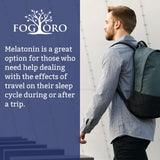 Fogoro Melatonina ritual nocturno para iniciar el sueño con calma.