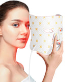 FOLOKE Máscara LED frontal para cuidado facial, experiencia suave y cómoda