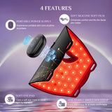 FOLOKE mascarilla LED con NIR 830 nm para uso diario en casa
