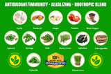Folona Super Greens envase de 120 cápsulas para uso diario.