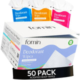 FOMIN toallitas viaje mini, limpieza rápida de axilas para cualquier ocasión