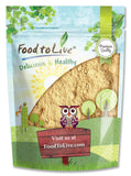 Food to Live Maca Amarilla en polvo dentro del envase, ideal para bebidas nutritivas.