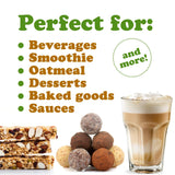 Food to Live Maca Amarilla en polvo, ingrediente energizante natural.