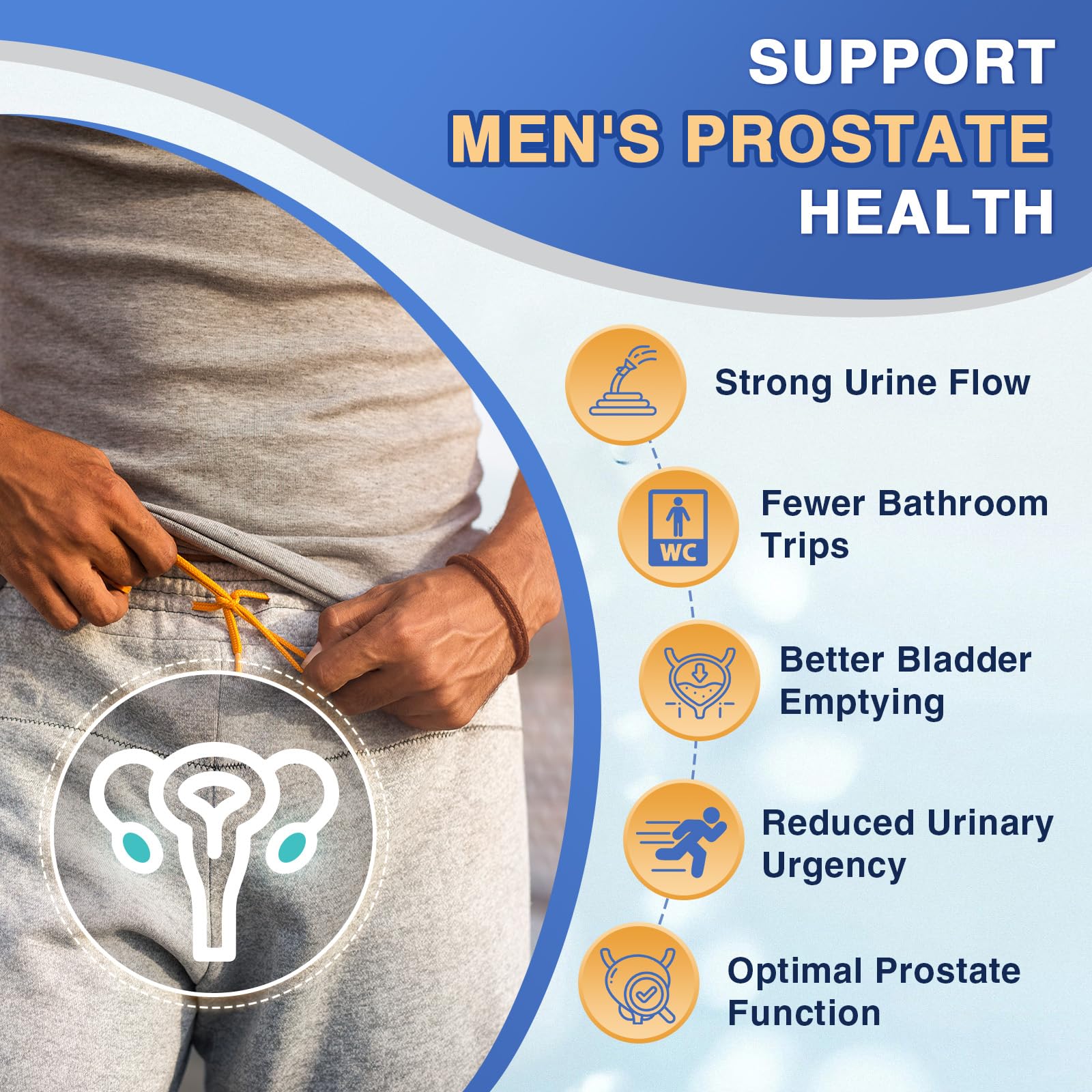 FoodiMed Probiotics con prebióticos para equilibrio intestinal.