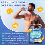 FoodiMed Probiotics para soporte del tracto urinario y próstata.