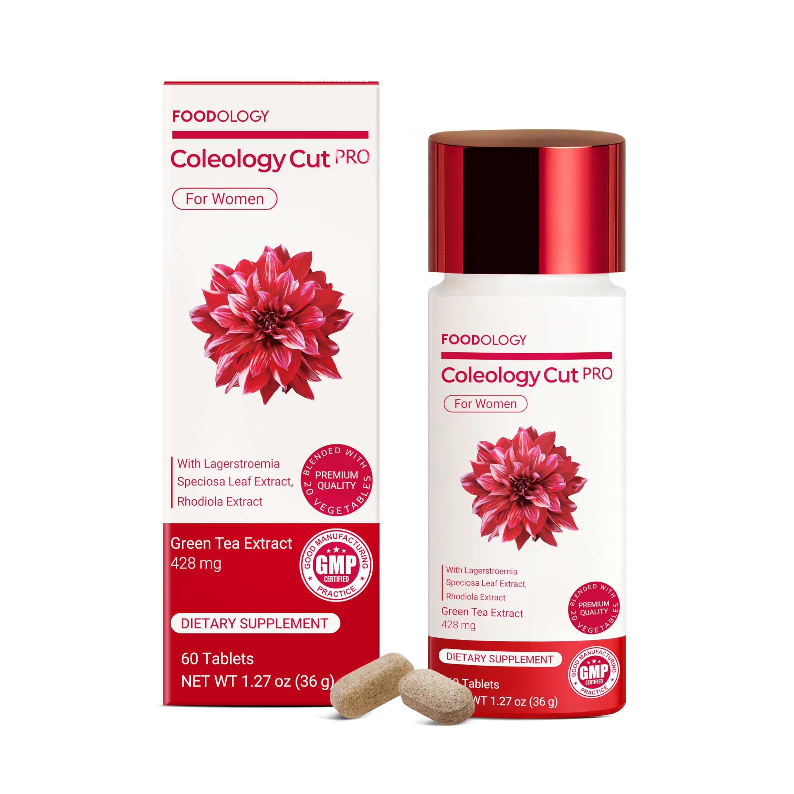 FOODOLOGY Coleology Cut PRO en botella, apoyo nocturno para metabolismo de grasas.