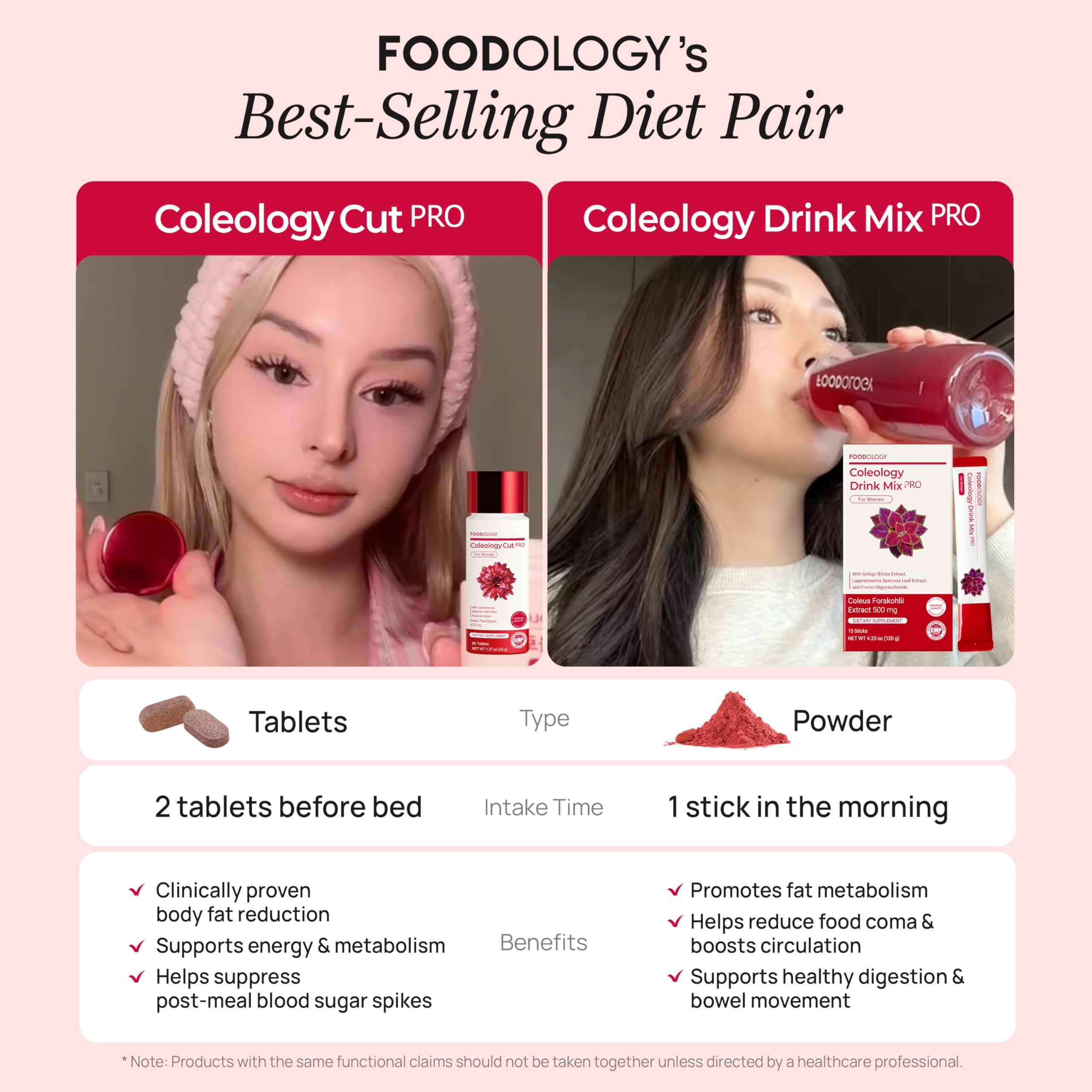 FOODOLOGY Coleology Drink Mix PRO apoyando energía diaria con vitaminas B.