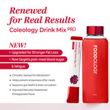 FOODOLOGY Coleology Drink Mix PRO stick monodosis, lista para medir.