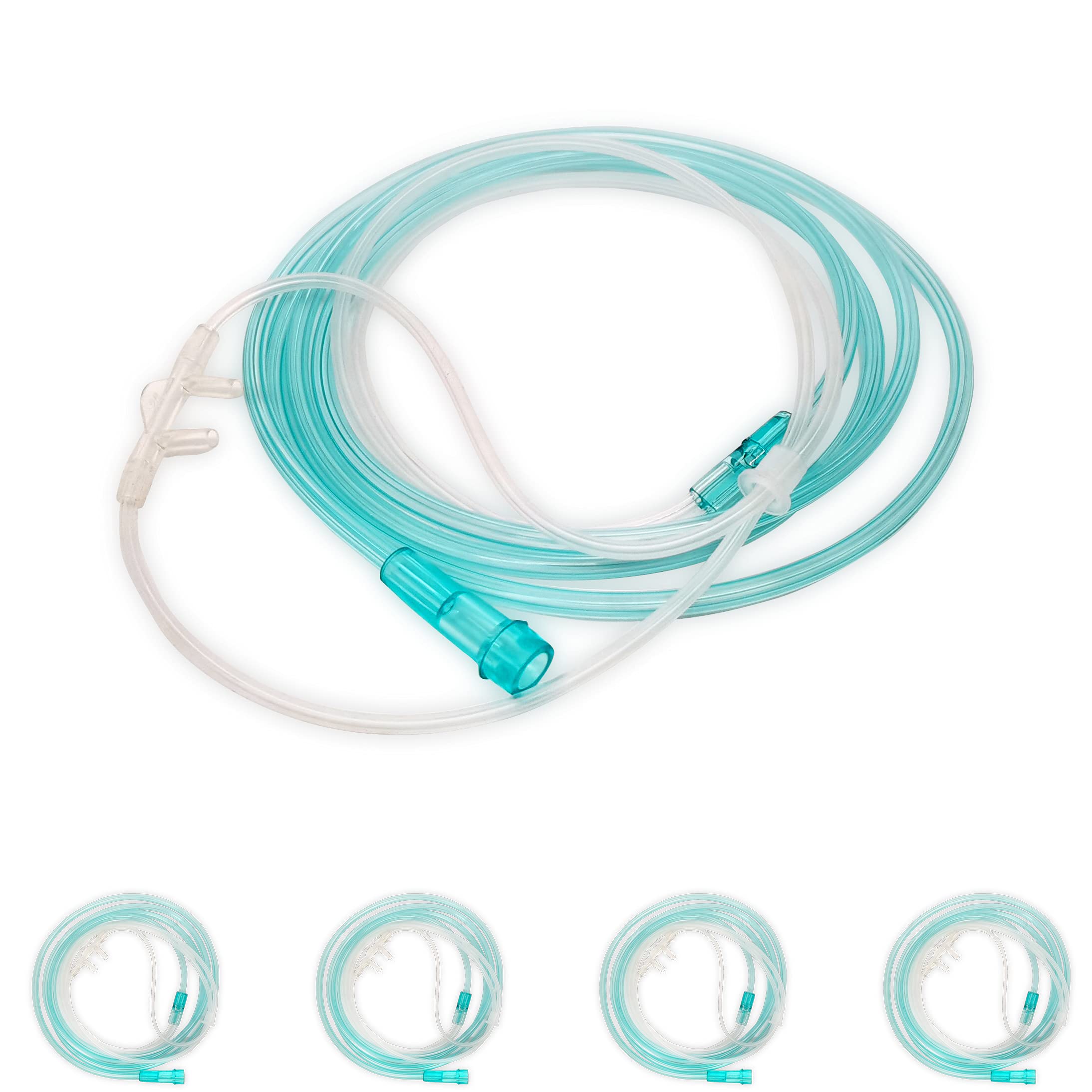 Cannula nasal FoQitoxi de 4 unidades en empaque individual, higiene y reposición.