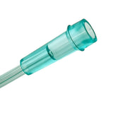 Cánula nasal FoQitoxi en PVC médico, suave y duradera.