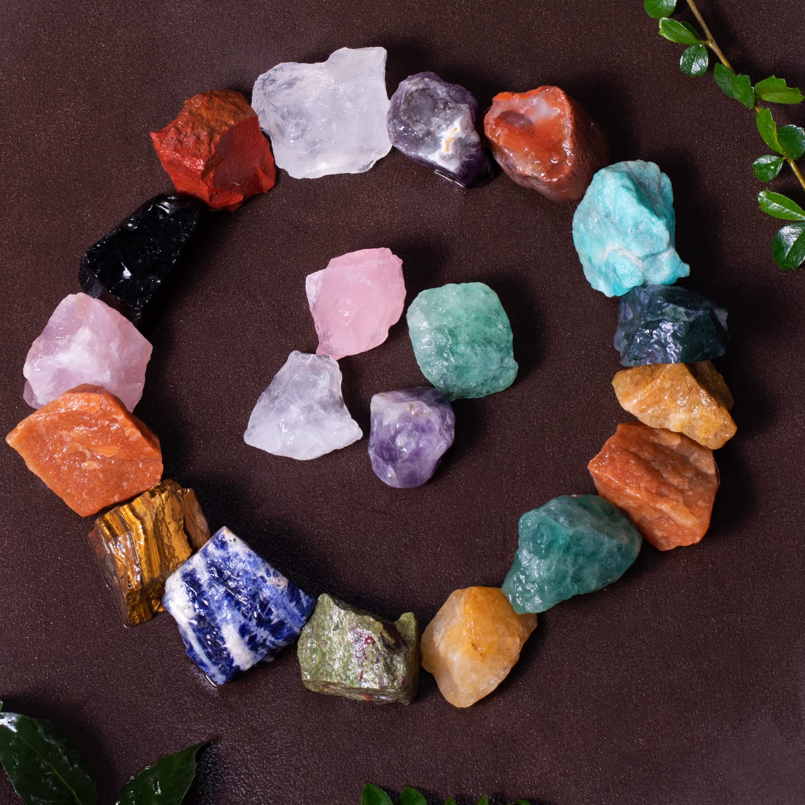 FORBY piedras-madagascar-crudas para reiki y equilibrio energético.