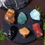 FORBY piedras-madagascar-crudas para proyectos artísticos y coleccionismo.