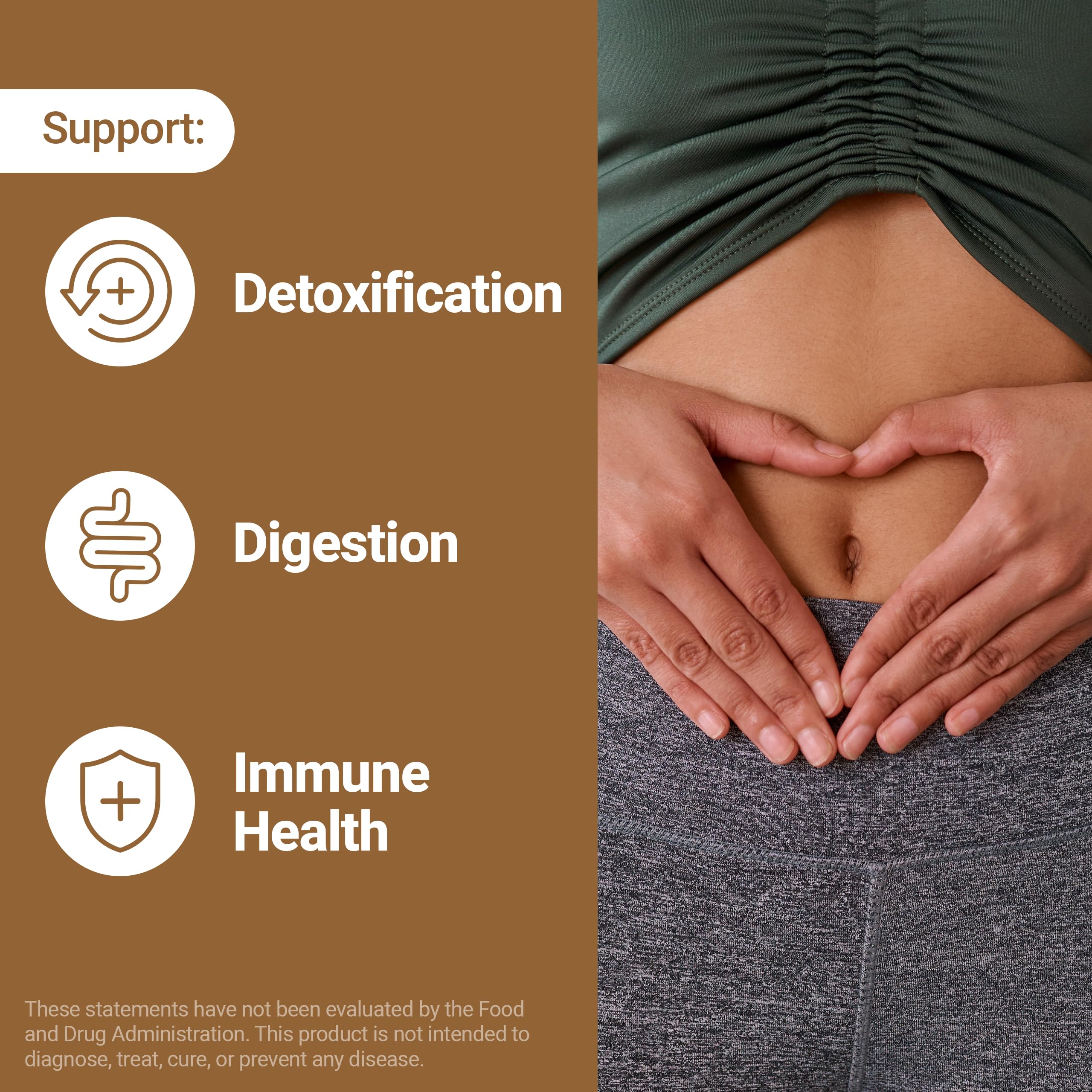 Force Factor Primal Origins riñón de res para detoxificación natural.