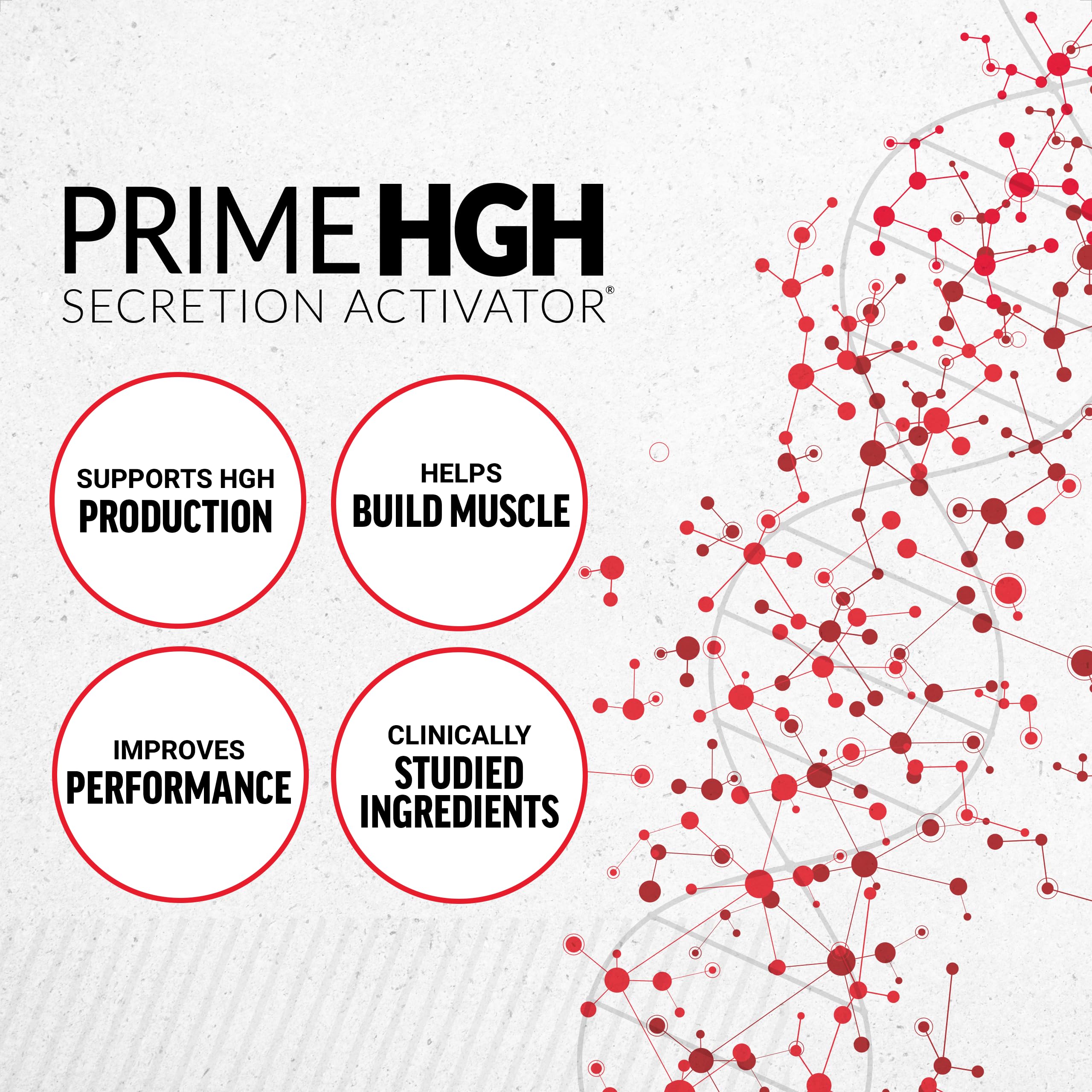 Force Factor Prime HGH, cápsulas en paquete, apoyo para rendimiento en fuerza
