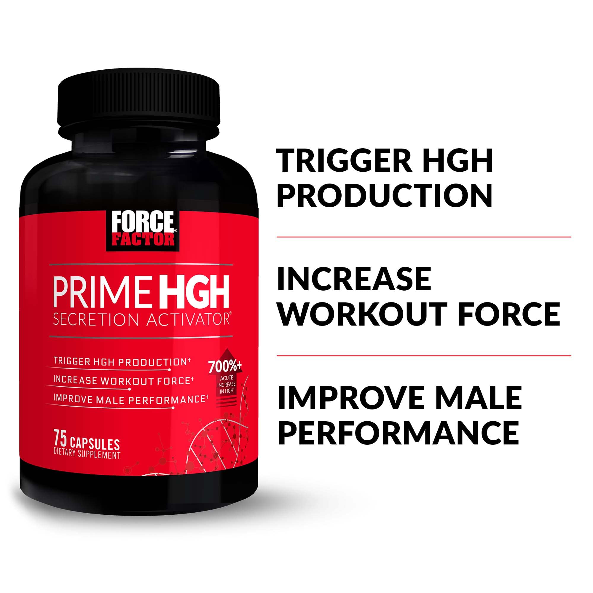 Force Factor Prime HGH: cápsulas para apoyar la recuperación muscular post-entrenamiento
