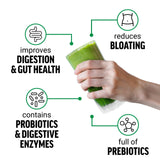 Smarter Greens se mezcla en agua para energía estable