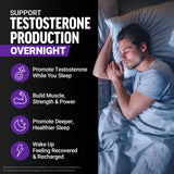 Test X180 PM tabletas, lista para apoyar la recuperación muscular durante la noche.