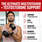 Force Factor Test X180, vitaminas esenciales para apoyo energético y rendimiento sostenido.