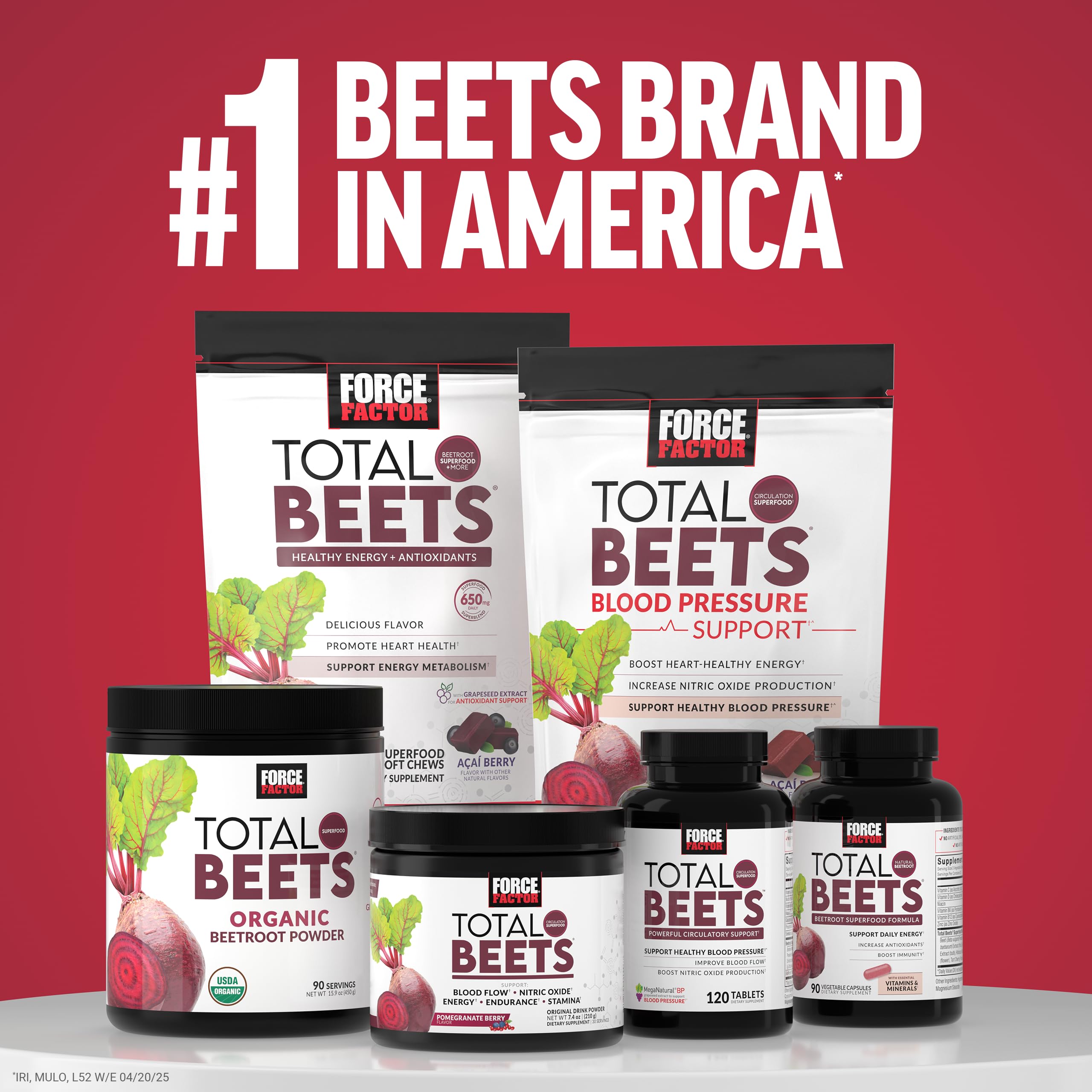 Presentación de Total Beets en caja y porciones listas para usar