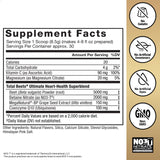 Mezcla de ingredientes de Total Beets para beber con agua