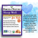 Forces of Nature Sleep Well para niños, uso en cuello para descanso nocturno discreto.