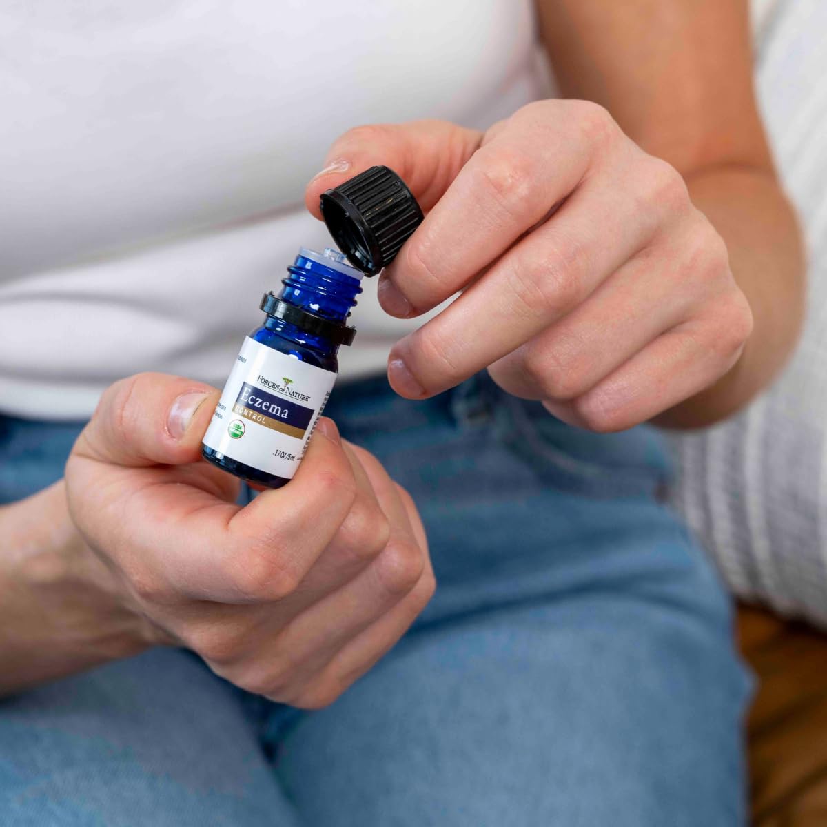 Forces of Nature Eczema Control: ingredientes naturales y orgánicos de calidad.