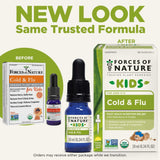 Gotero de Forces of Nature para aplicación sublingual en niños