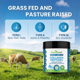 ForestLeaf Colágeno Péptidos: origen de pasto y ganado criados en libertad.