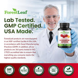 Envase libre de aditivos y conservantes, ForestLeaf D-Mannose