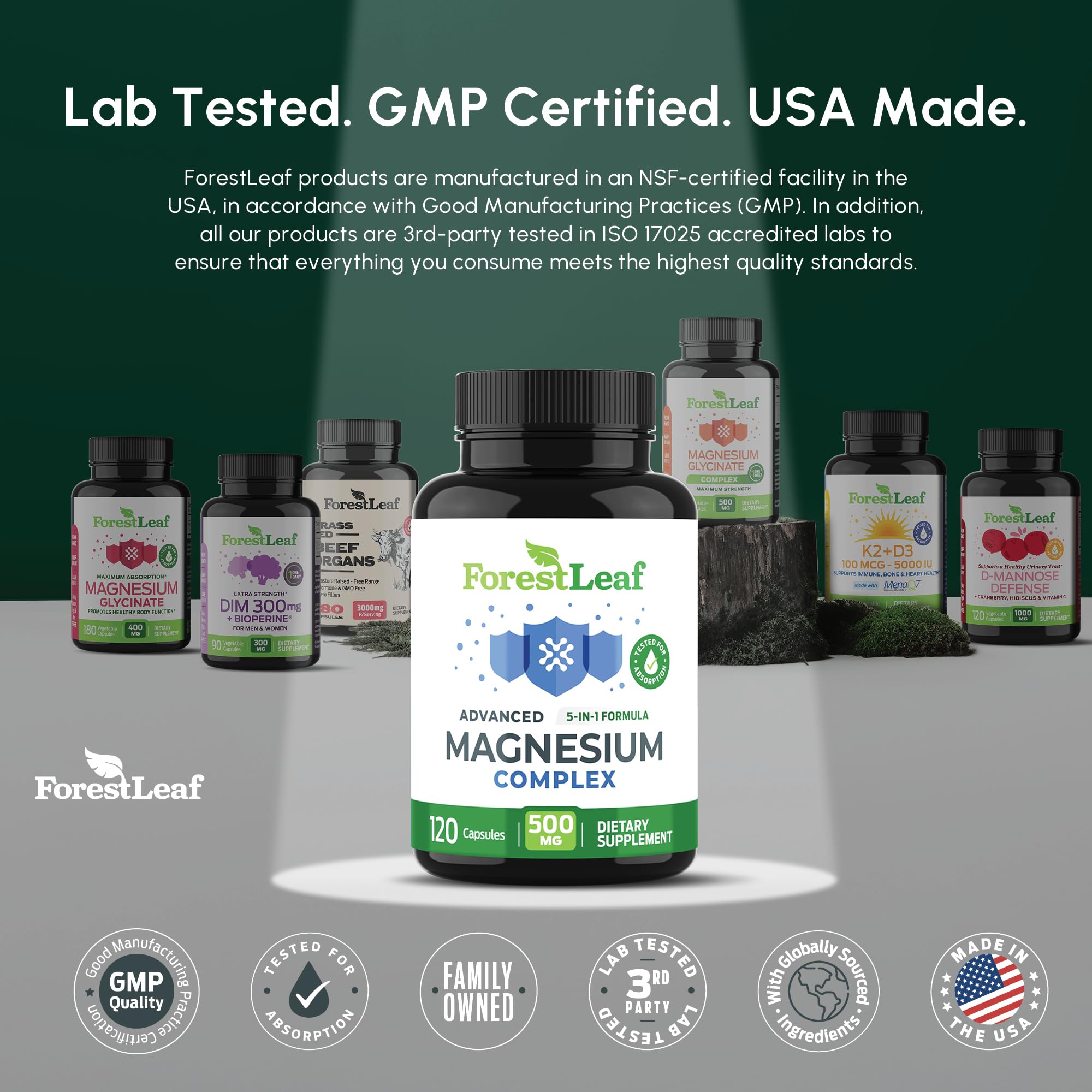 ForestLeaf equilibrio cardiovascular suave, soporte diario