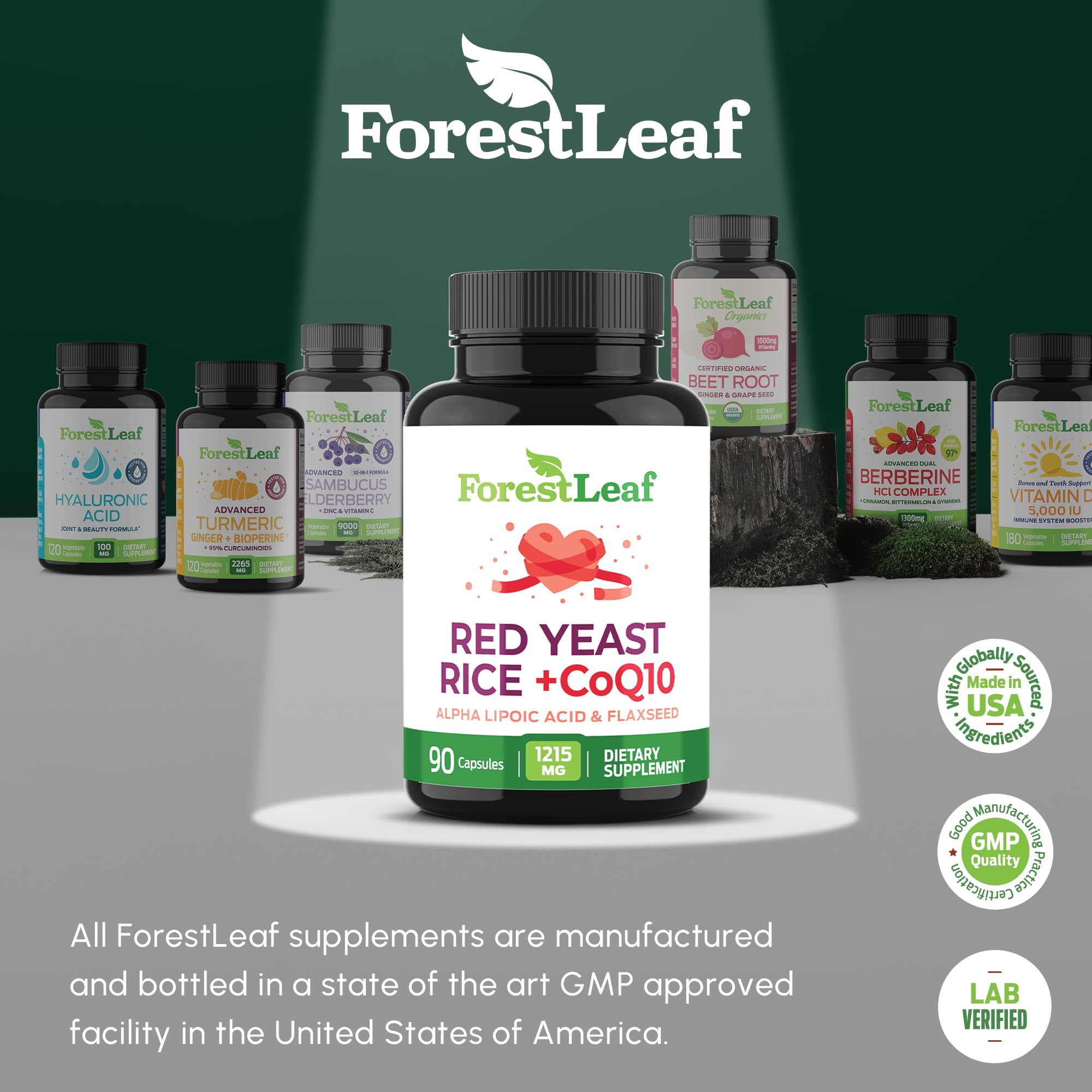 ForestLeaf salud cardiovascular gracias a antioxidantes y ácido alfa-lipoico