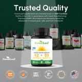 ForestLeaf producto sin gluten-d3-k2-mk7, opción apta para dietas selectas.