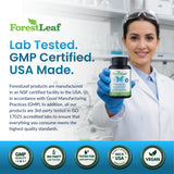 ForestLeaf Thyroid Support: enfoque mental claro para productividad y concentración.