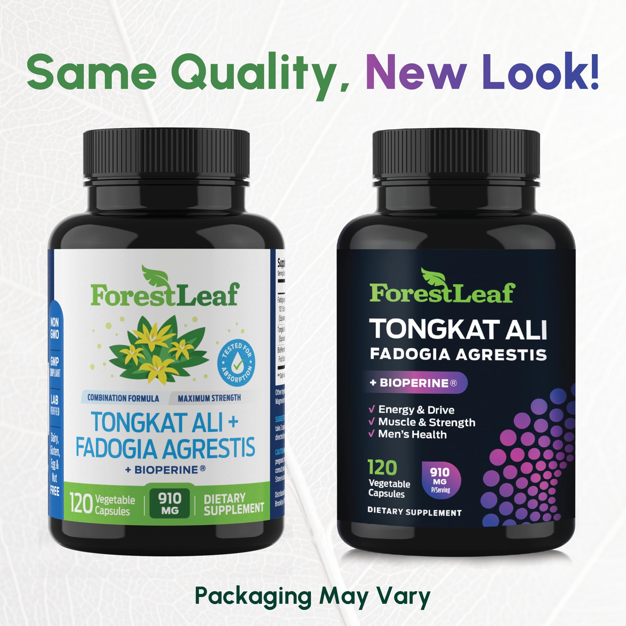 Cápsulas ForestLeaf Tonkat-Ali listas para consumo
