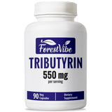 ForestVibe Tributyrin: cápsulas de soporte postbiótico para el día a día.