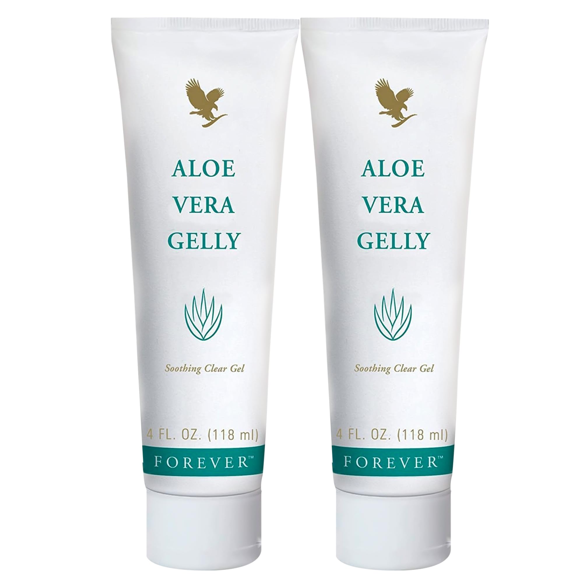 Forever Living Aloe Vera Gelly: bote doble para hidratación diaria.