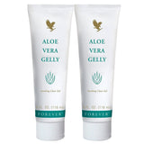 Forever Living Aloe Vera Gelly: bote doble para hidratación diaria.