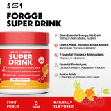 Forgge electrolitos con magnesio, sodio, calcio y potasio para hidratación.