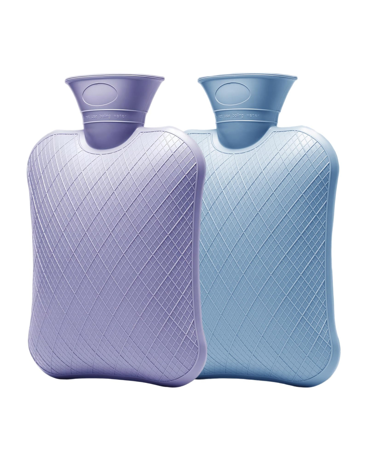 Foricom botella de agua caliente 2 L con tapa ancha para relleno seguro