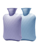 Foricom botella de agua caliente 2 L con tapa ancha para relleno seguro