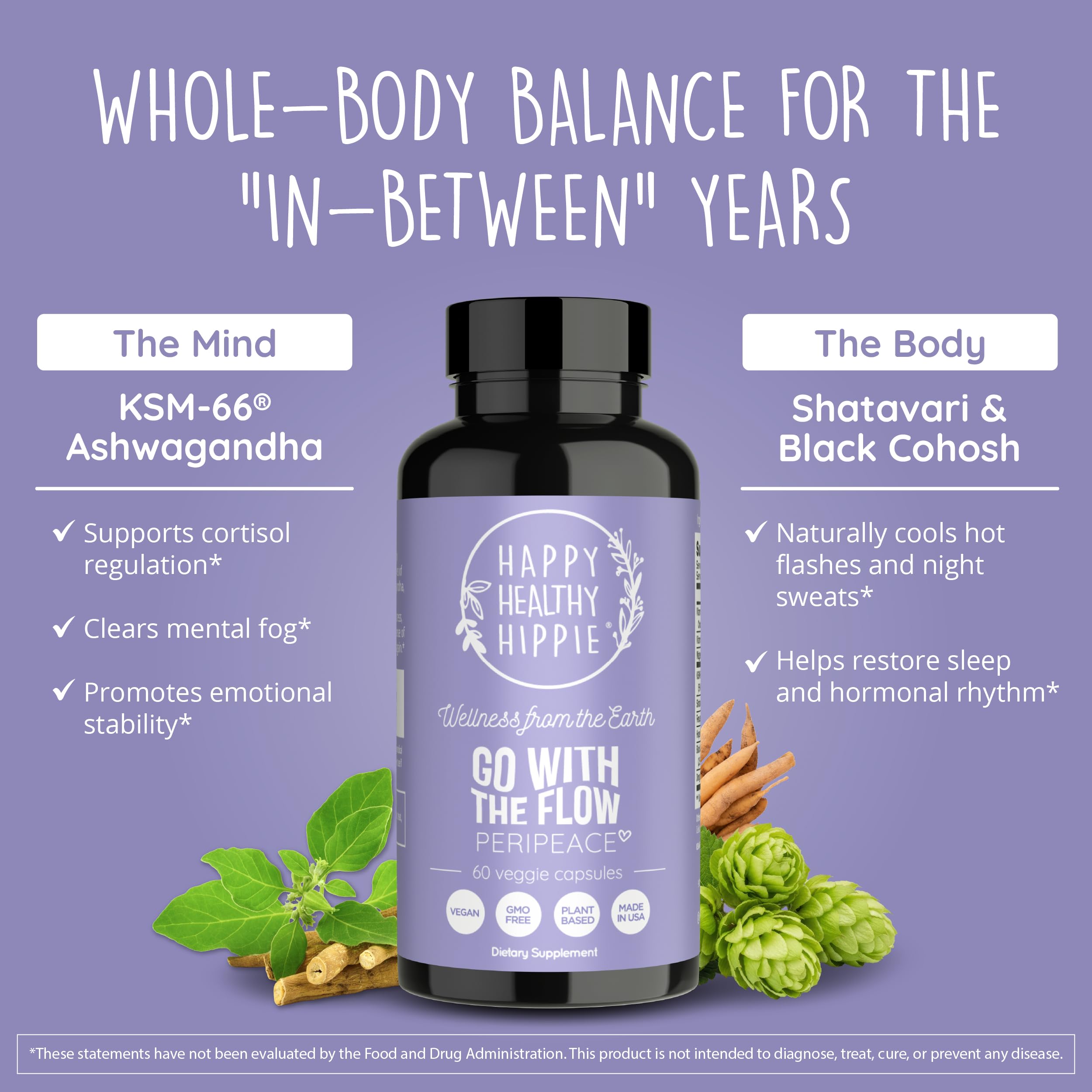 Fórmula vegana y libre de soja de Happy Healthy Hippie.