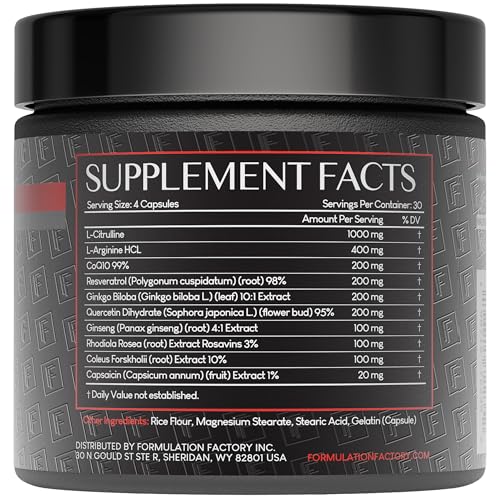 Formulation Factory Corazón de Hierro etiqueta clara para entender los nutrientes