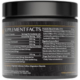 Etiqueta Gut Intellect destacando ingredientes premium y origen estadounidense