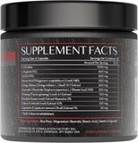 Formulation Factory Heart of Steel: etiqueta frontal con información de ingredientes y beneficios